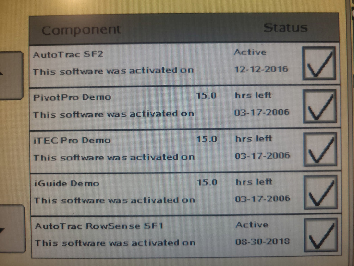 John Deere GreenStar™ GS2 2600 Display