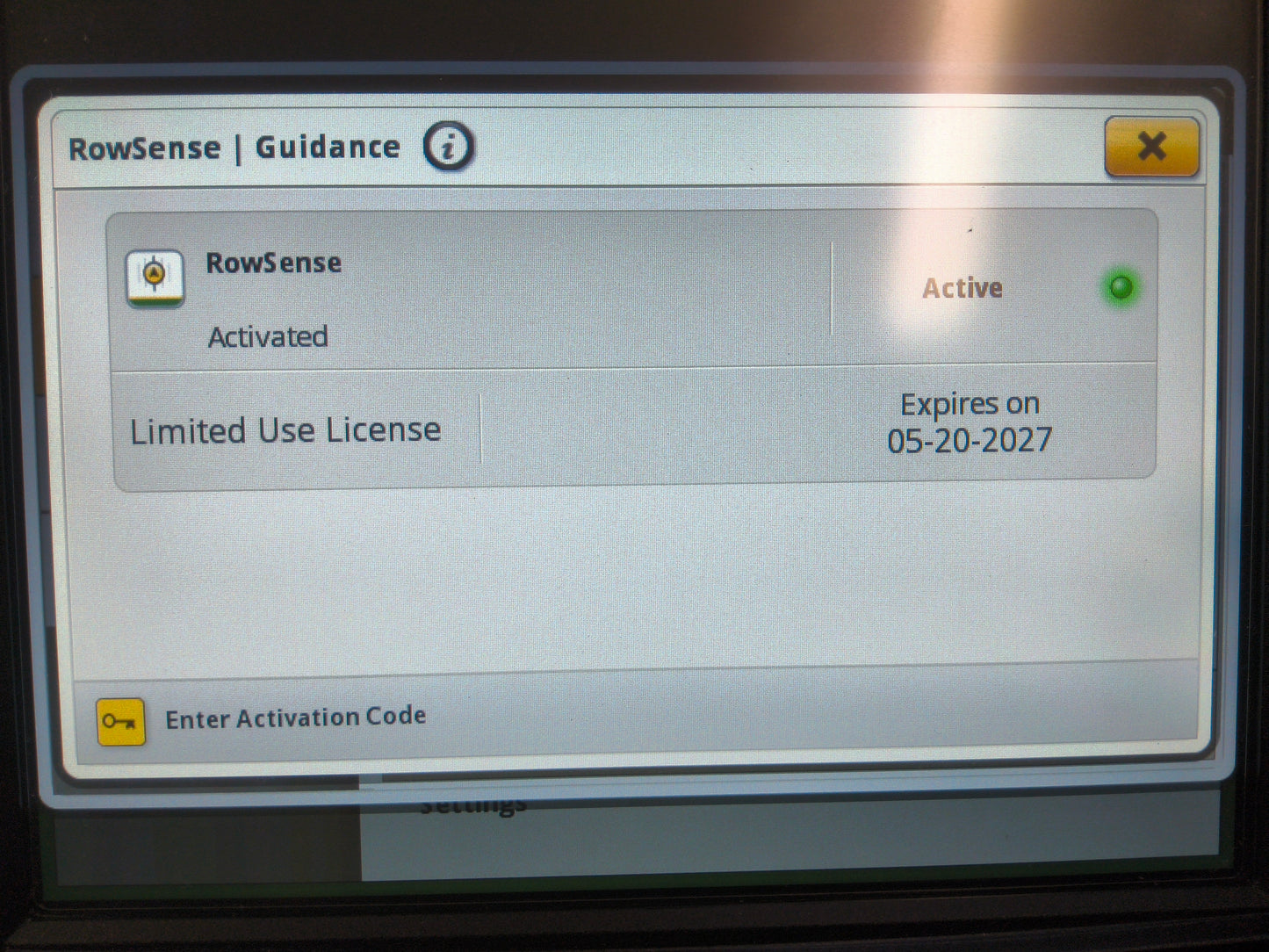 John Deere Gen 4 4640 Display