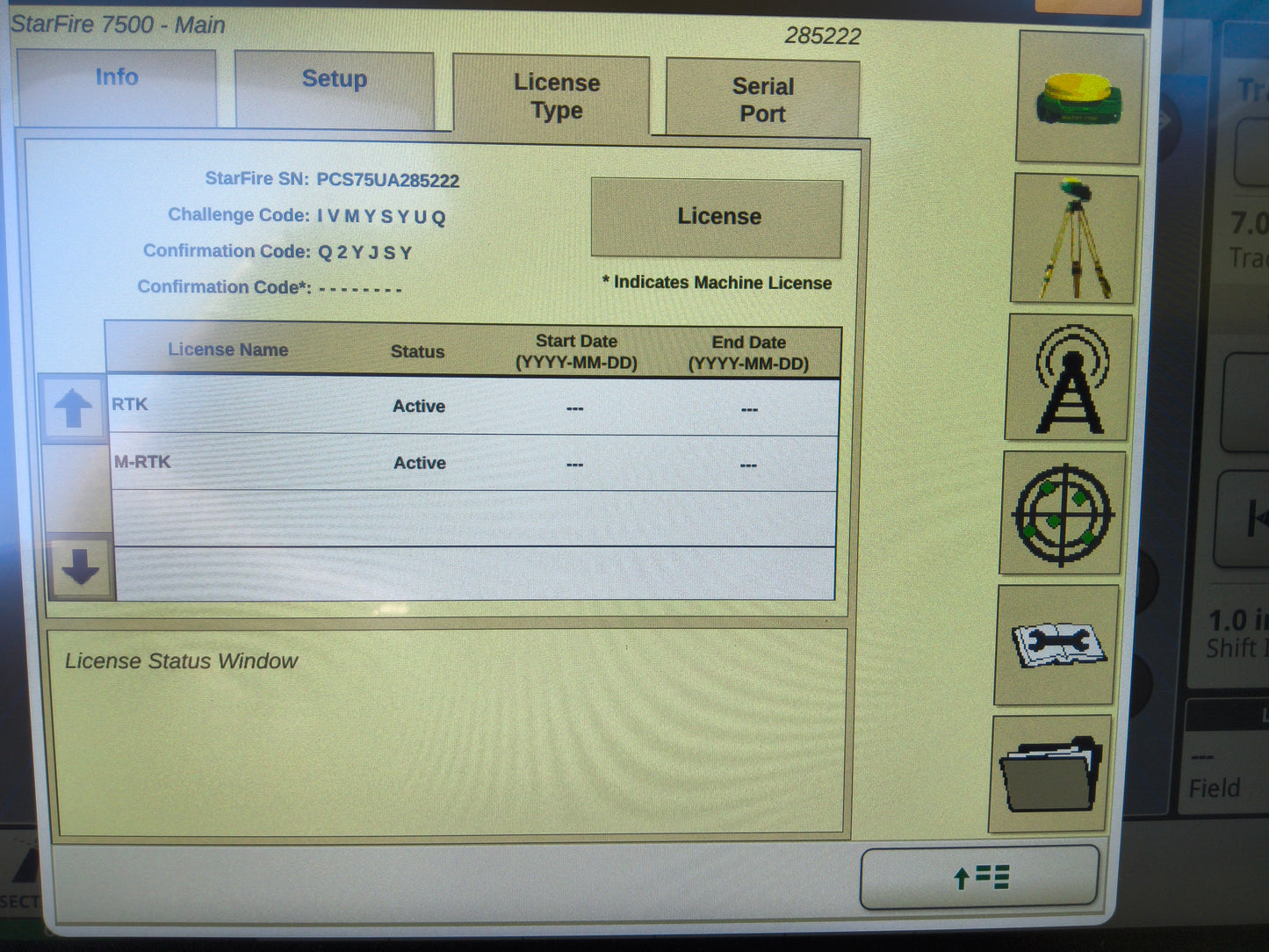 John Deere StarFire™ 7500 Universal GPS Receiver