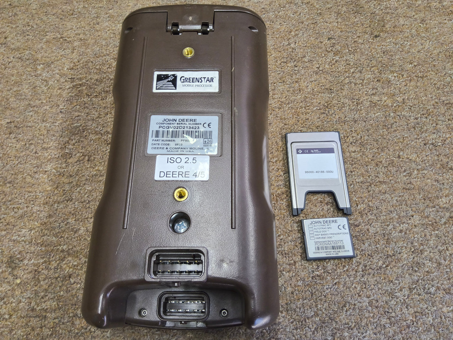 John Deere Original GreenStar™ Display (GSD4 / BrownBox) - Key Cards Mobile Processors etc